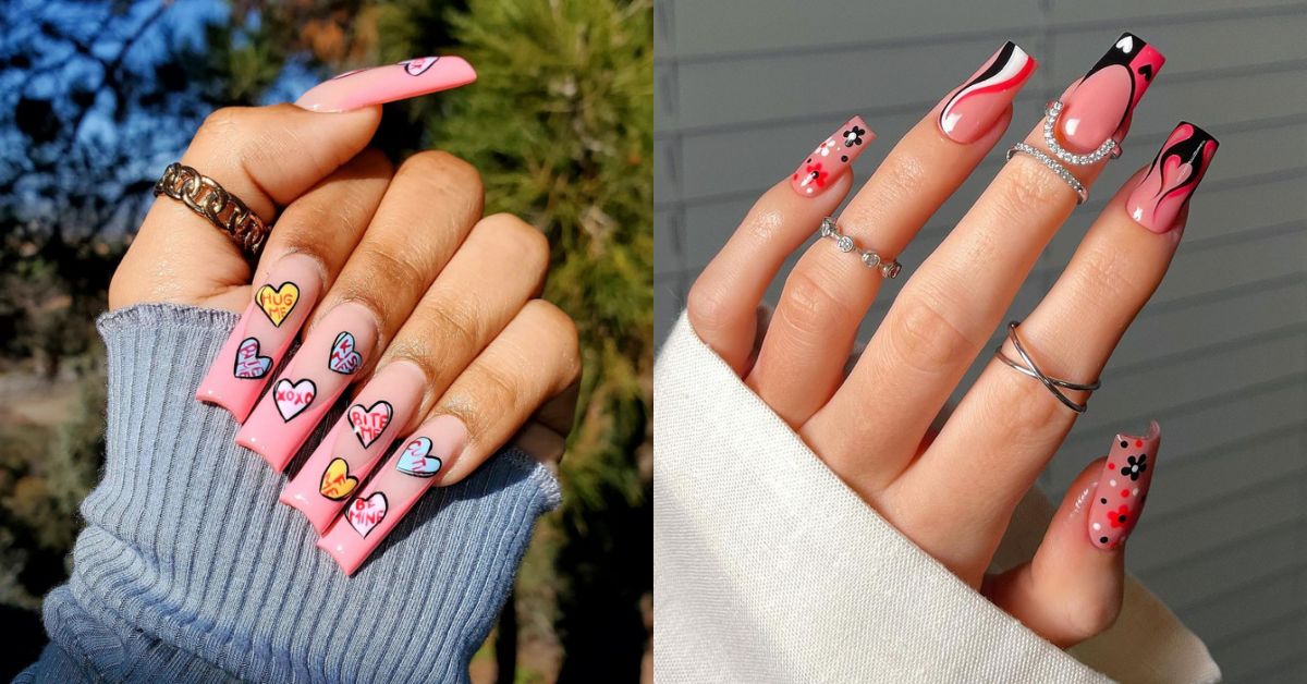 21 Cute Valentine Nails To Try In 2023 Let S Eat Cake