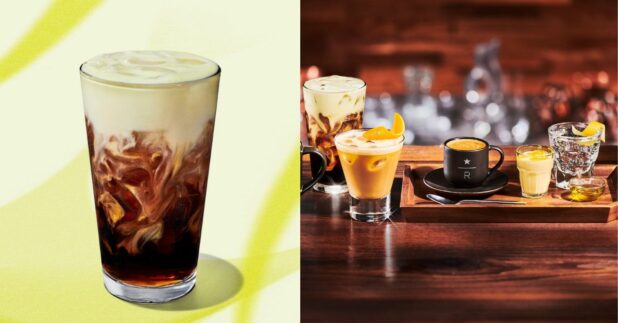 Your First Look At Starbucks Oleato Drinks Which All Include Olive Oil