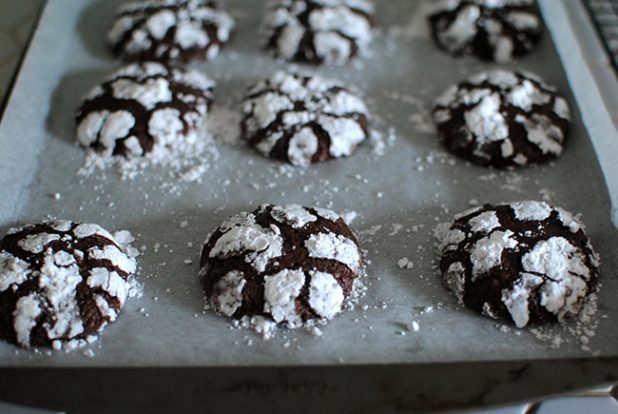 Chocolate Crinkle Cookies Recipe | Let's Eat Cake