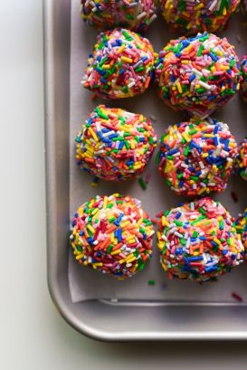 Funfetti Cookies Recipe | Confetti Cookies | Let's Eat Cake