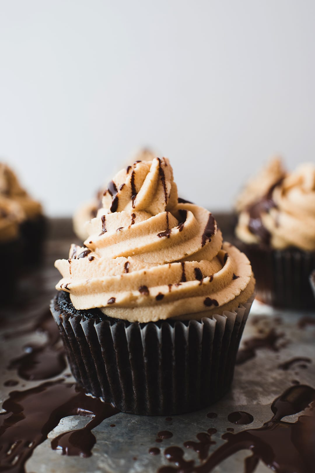 Chocolate Peanut Butter Cupcakes Let S Eat Cake