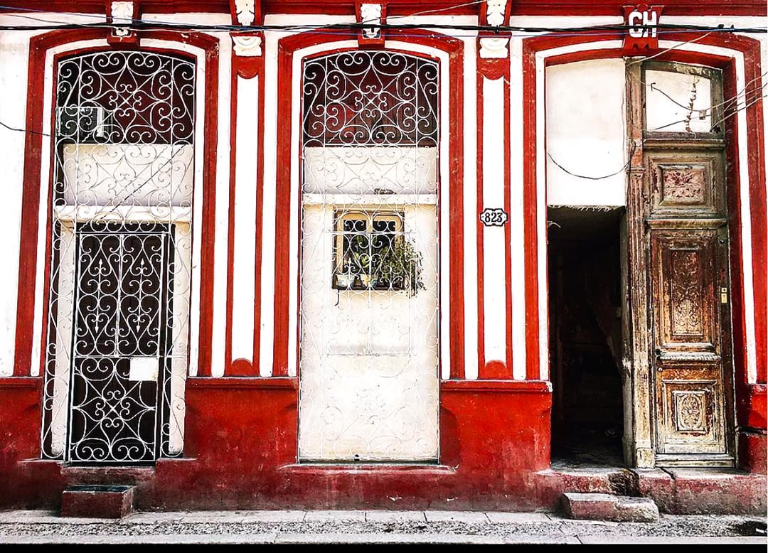 Doors in Havana Cuba