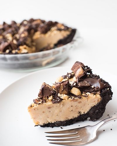 No Bake Peanut Butter Pie Recipe | Let's Eat Cake