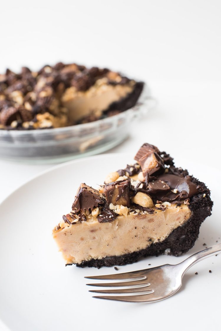 No Bake Peanut Butter Pie Recipe | Let's Eat Cake