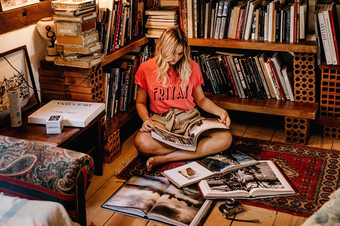 what is a hostel - woman reading books