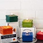 Dumpster Fire Candles Pin