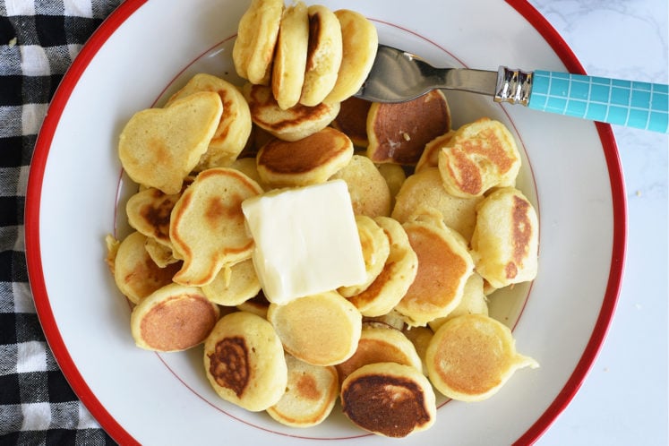 Mini Pancake Cereal Recipe » Hummingbird High