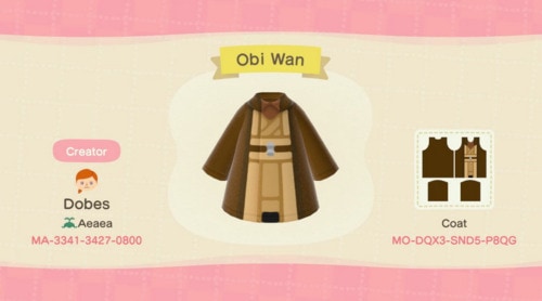 Halloween Costumes Animal Crossing - Star Wars Obi Wan Kenobi