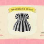 Halloween Costumes Animal Crossing - Beetlejuiceostumes Animal CrossingHalloween Costumes Animal Crossing - Beetlejuice - Skeleton Dress