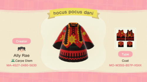 Halloween Costumes Animal Crossing - Hocus Pocus Dani