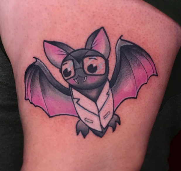 31 Bat Tattoos That Say 