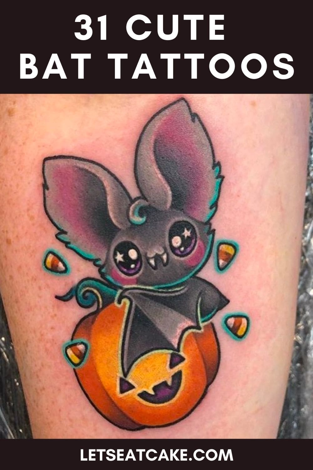 31 Bat Tattoos That Say "I Am the Night But Also Very Cute" Let's Eat