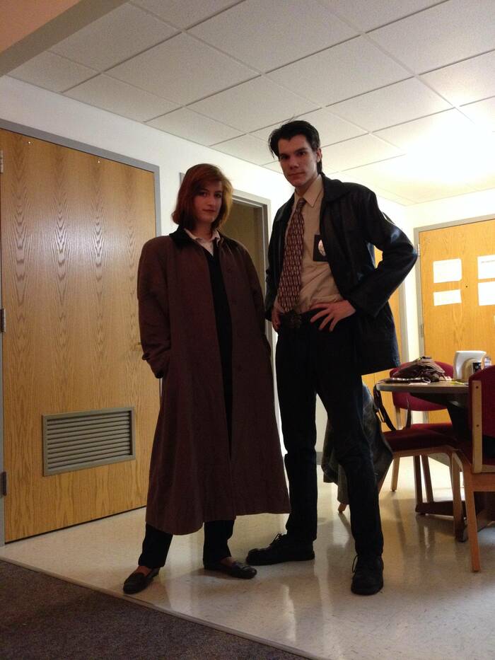 funny couples costumes - X files