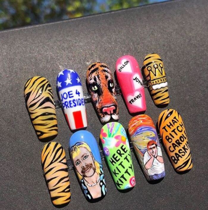 2020 Nails - Tiger King