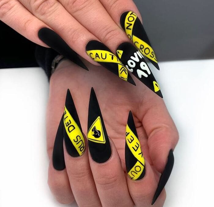 2020 Nails - Covid nails