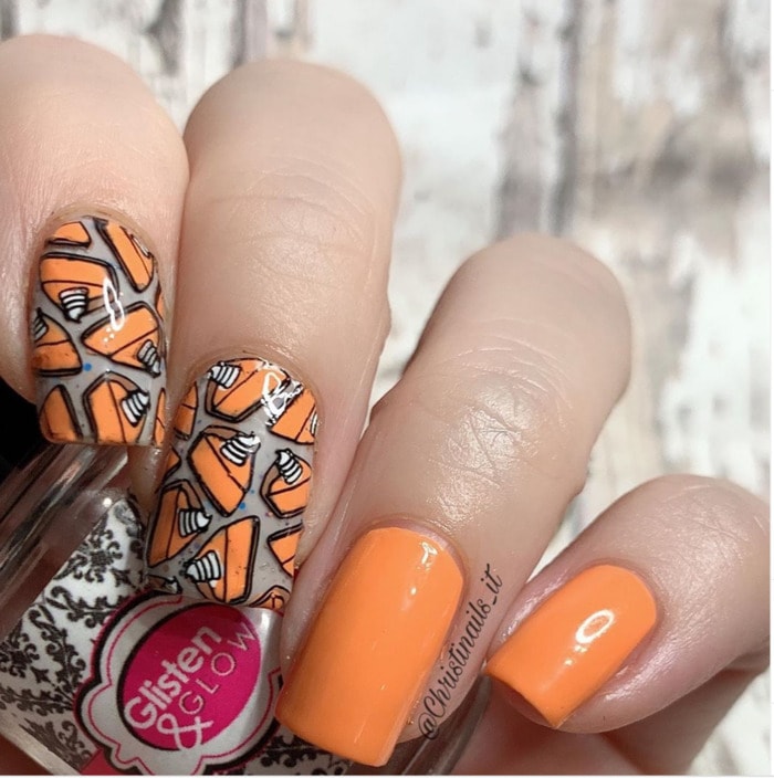 Pumpkin Pie Nails