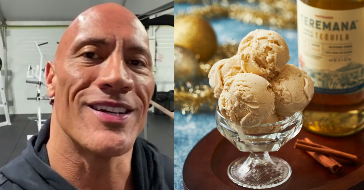 The Rock Just Released Spiked Eggnog Ice Cream | Let's Eat Cake