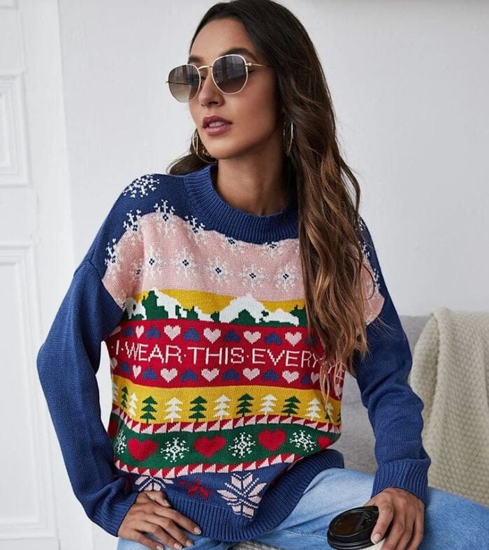 Ugly Christmas Sweaters - I wear this every year sweater