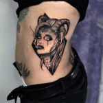 Capricorn Tattoos - horned woman