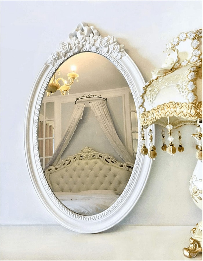 Regencycore Gift Guide - Oval Vintage Mirror