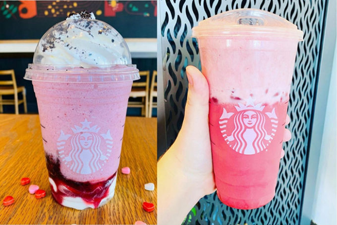 17 Secret Starbucks Valentine’s Drinks You'll Love - Let's Eat Cake