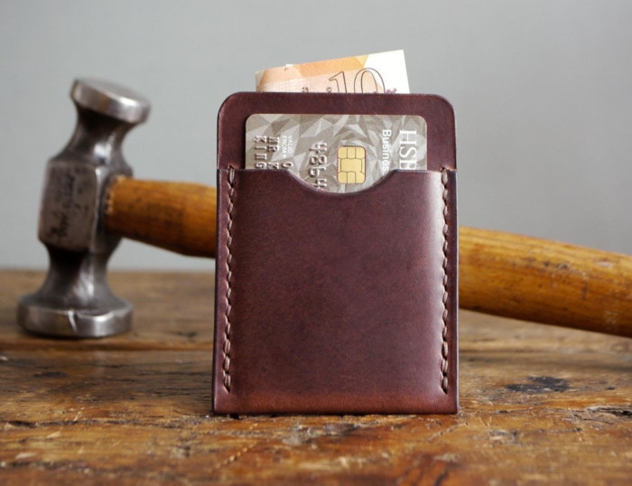 Valentines Day Gifts - leather card holder