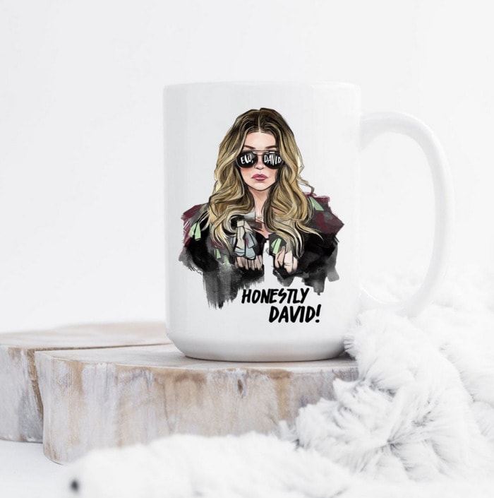 Schitt's Creek Gifts - Honestly David! Alexis Rose mug