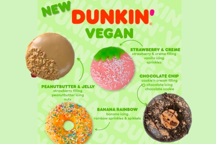 Dunkin’ Donuts Might Be Bringing Vegan Donuts to the U.S. Soon!