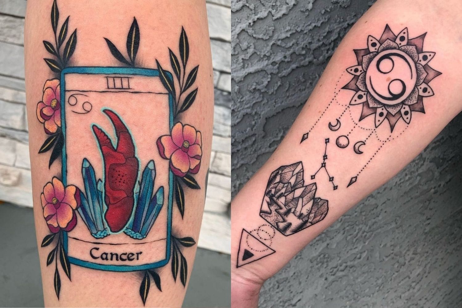 53 Captivating Zodiac Cancer Tattoos for Women that Youll Cherish