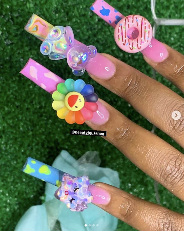 Duck Nails - Takashi Murakami and Donuts