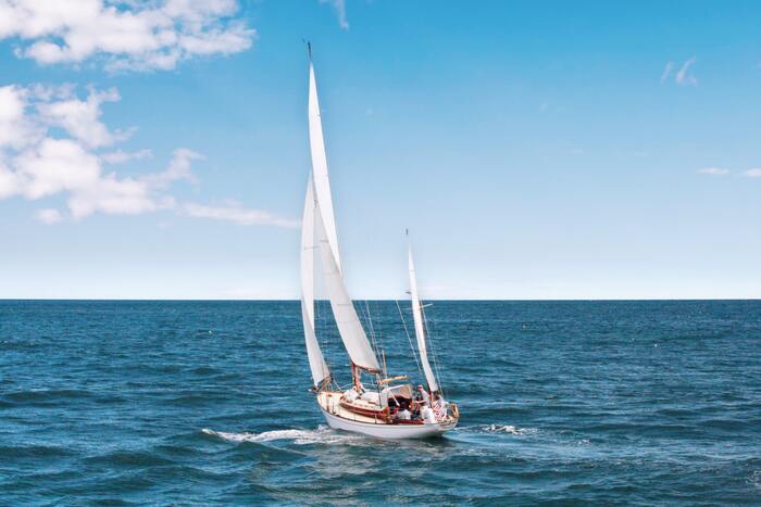 Corny Jokes - sailboat in water