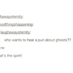 Ghost Puns - that's the spirit