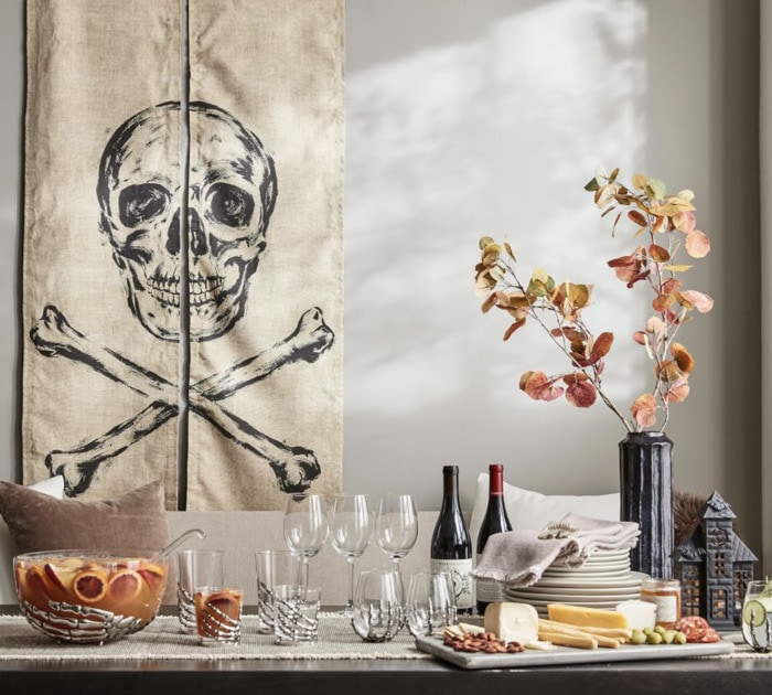 Pottery Barn Halloween - Skull Banners