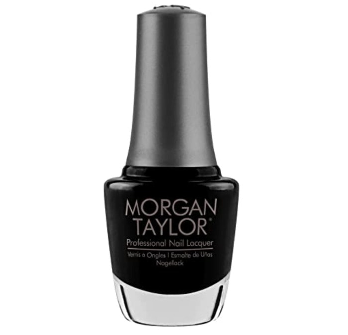 Fall Nail Colors - Morgan Taylor Black Shadow