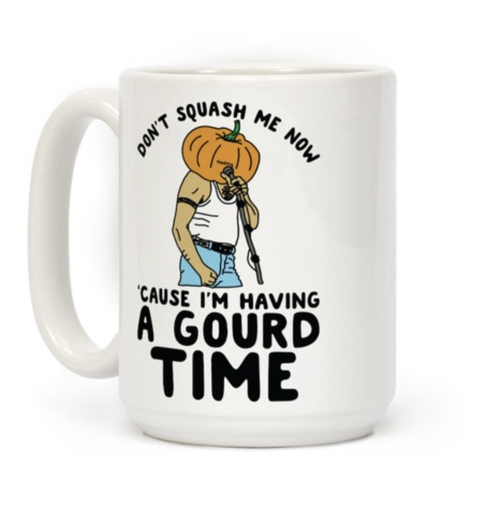 Fall Puns - Having a Gourd Time Mug