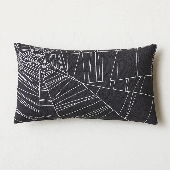 West Elm Halloween Collection - Spider Web Pillow Cover