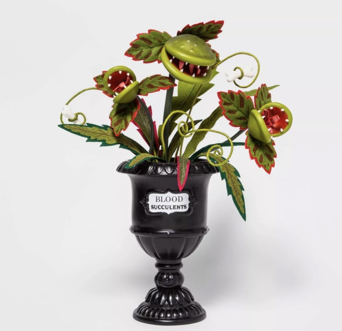 Target Halloween Faux Succulents - Venus Fly Trap