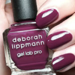 Burgundy Nail Polishes - Deborah Lippman Gel Spill the Wine