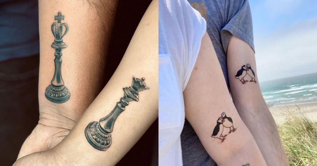 Celeb Couples Tattoos Photos Of Stars With Matching Ink  Hollywood Life
