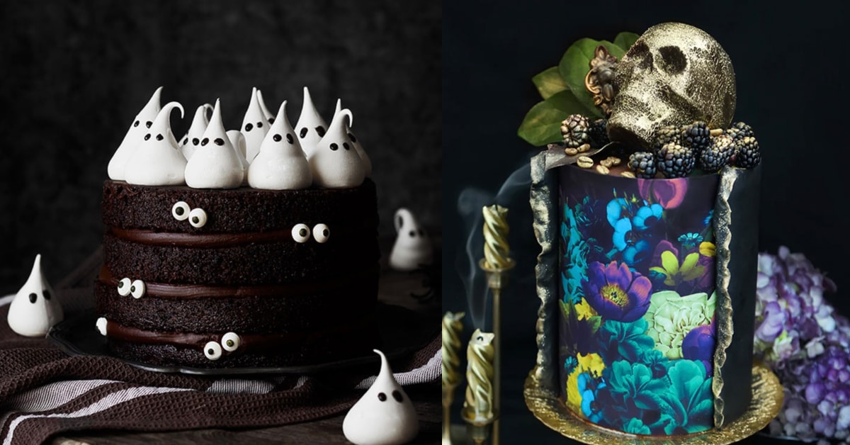 43 Cute Cake Decorating For Your Next Celebration : Halloween Cake