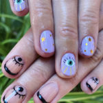 Short Nail Designs - eyes