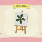 Animal Crossing Christmas Ideas - Mistletoe custom design