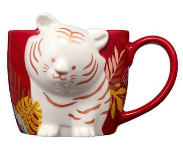 The Starbucks Lunar New Year Cups for 2022 Are Ferociously Cute Let's