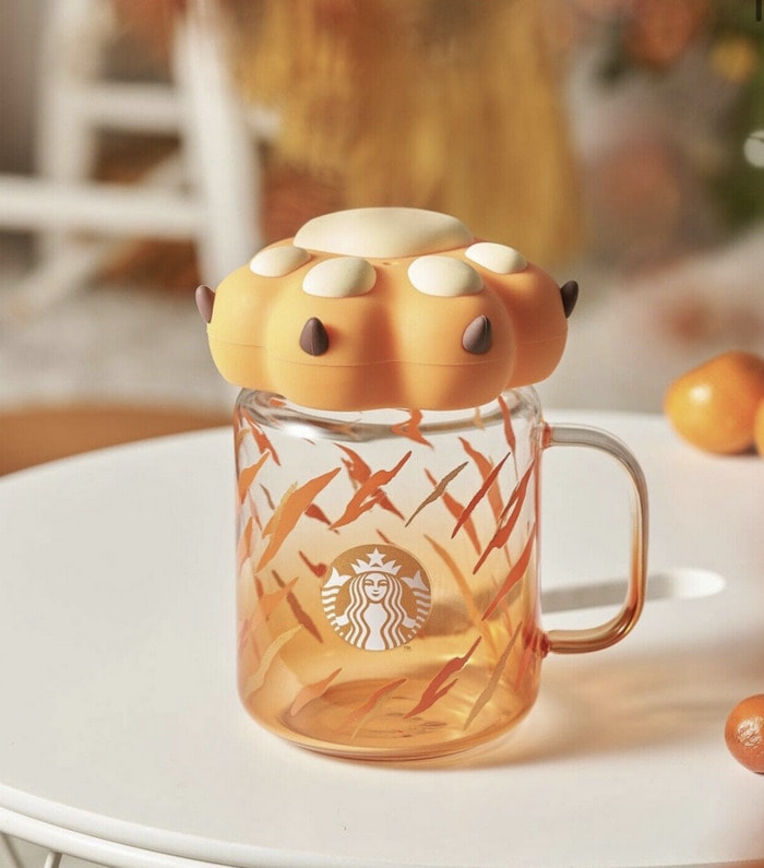 Starbucks 2022 New Year's Cute Tiger 355ml traditional double-layer mu