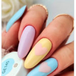 Spring Nails 2022 - pastel with hearts