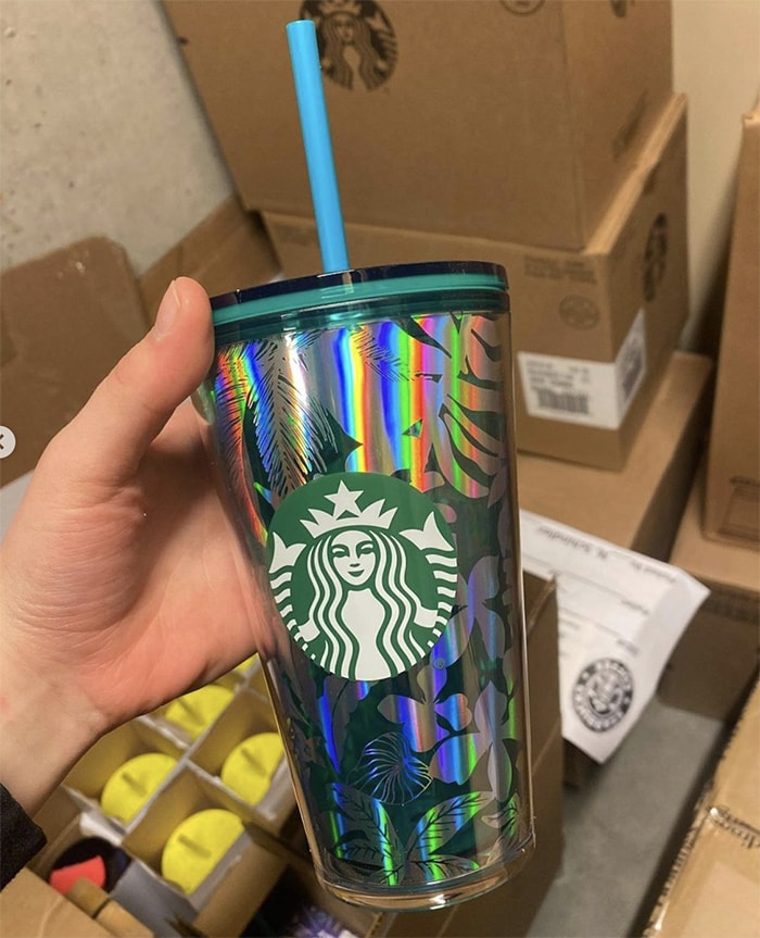 New starbucks tumbler! Ive never seen one like this before..twist the , Starbucks Cup