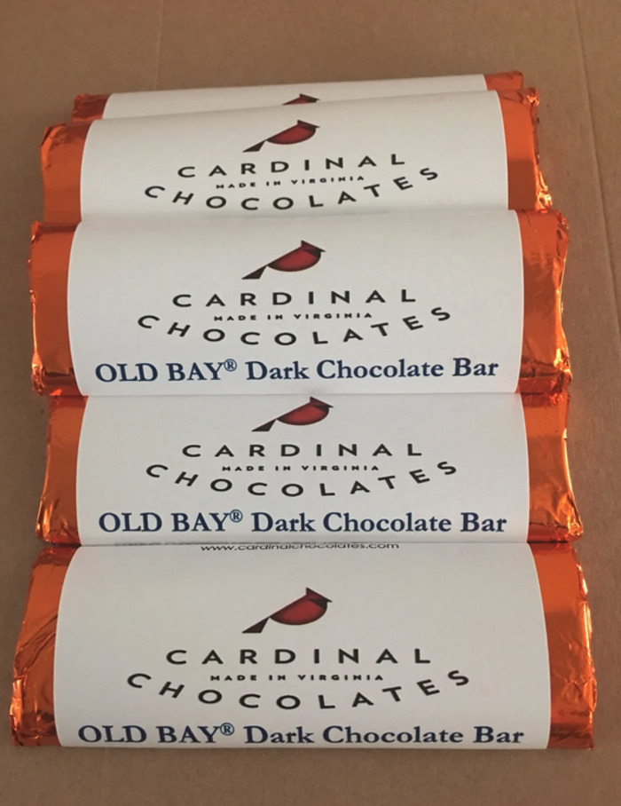 Old Bay Flavored Products - chocolate bar