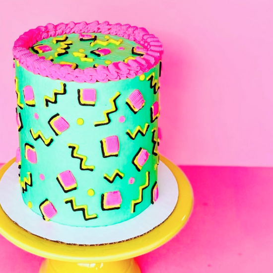 Use These 90s Cake Ideas For Your Next Party - Let's Eat Cake