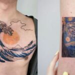 Famous Art as Tattoos