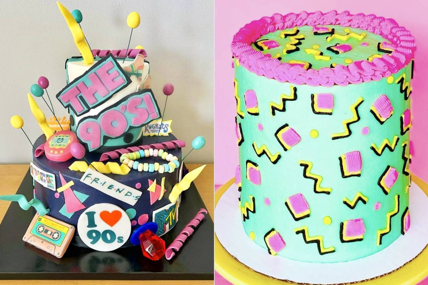 F.R.I.E.N.D.S Themed Birthday cake
